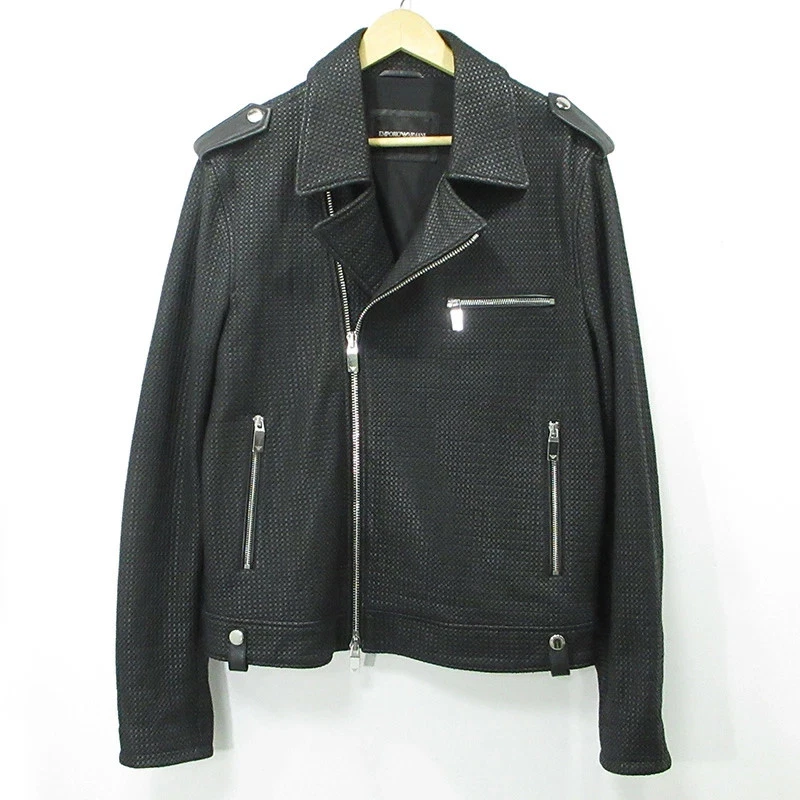 ARMANI Leather Coats & Jackets for Men for Sale | Shop New & Used