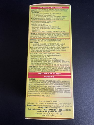 Garnier Nutrisse Ultra Rz4 Intense Bronze Red Hair Color for sale ...