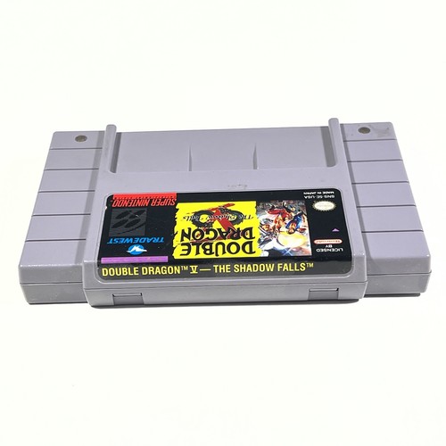 Double Dragon V The Shadow Falls Super Nintendo SNES 1994 Authentic NTSC - Picture 10 of 24