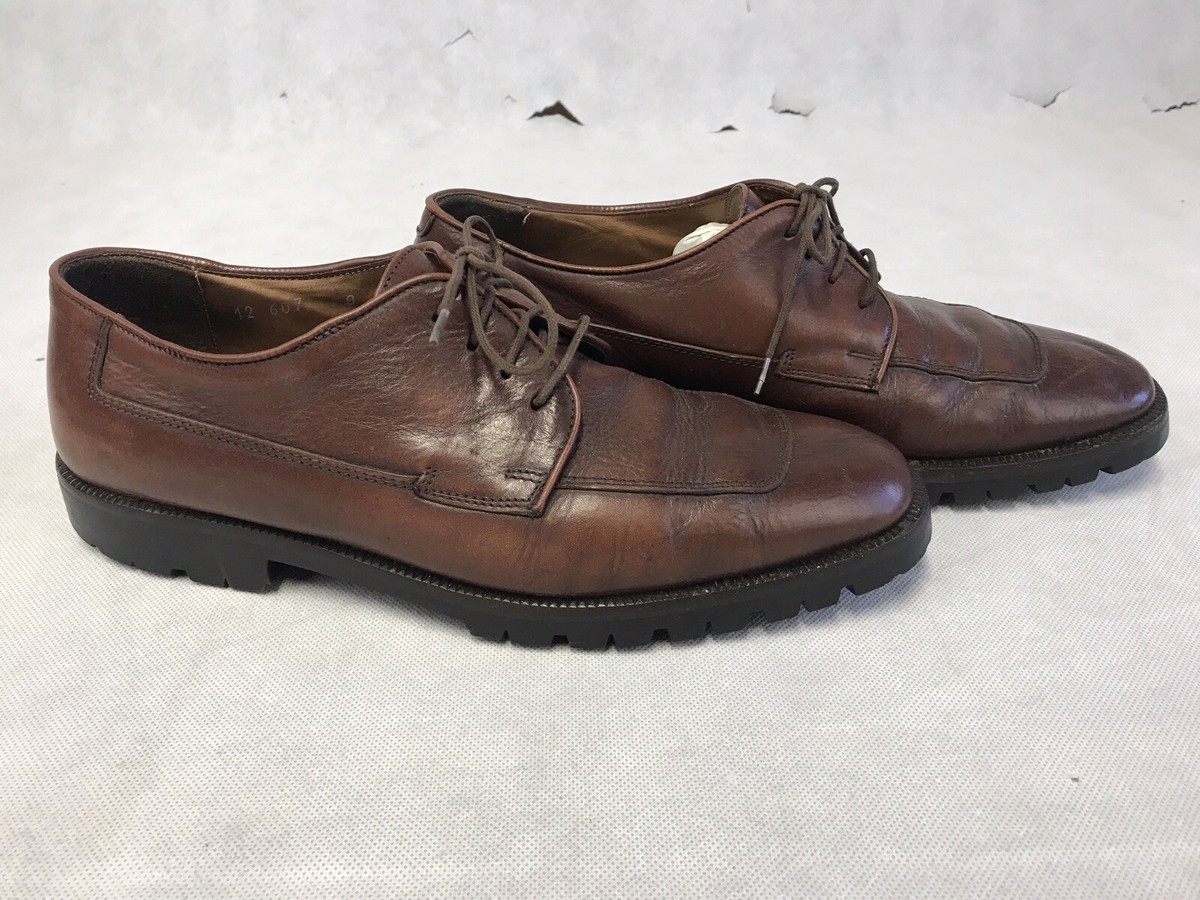 Cole Haan Shoes Mens Size 8 M Oxfords Brown Leather Lace Up