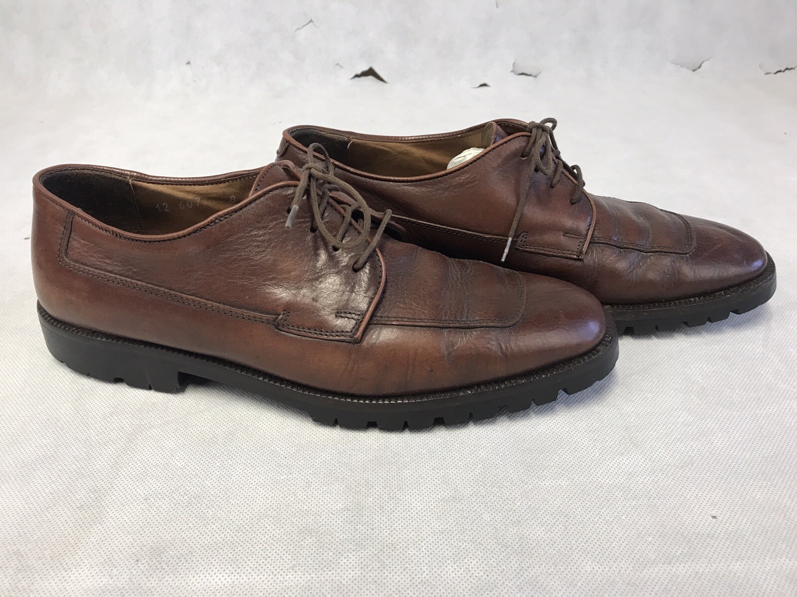 SAOLA Scarpe Cole Haan da uomo marroni Oxford taglia 8 M in pelle stringate