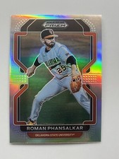 2022 Prizm Draft Picks #PDP208 Roman Phansalkar Oklahoma State & Angels Card