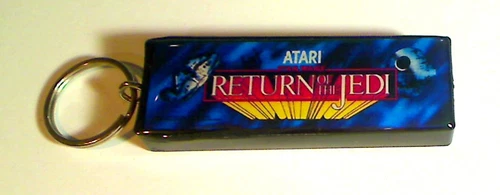 Star Wars Return of the Jedi  Arcade Marquee Coin Door accessory Keychain