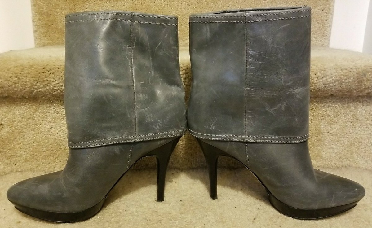 Nine west grey booties Clearance