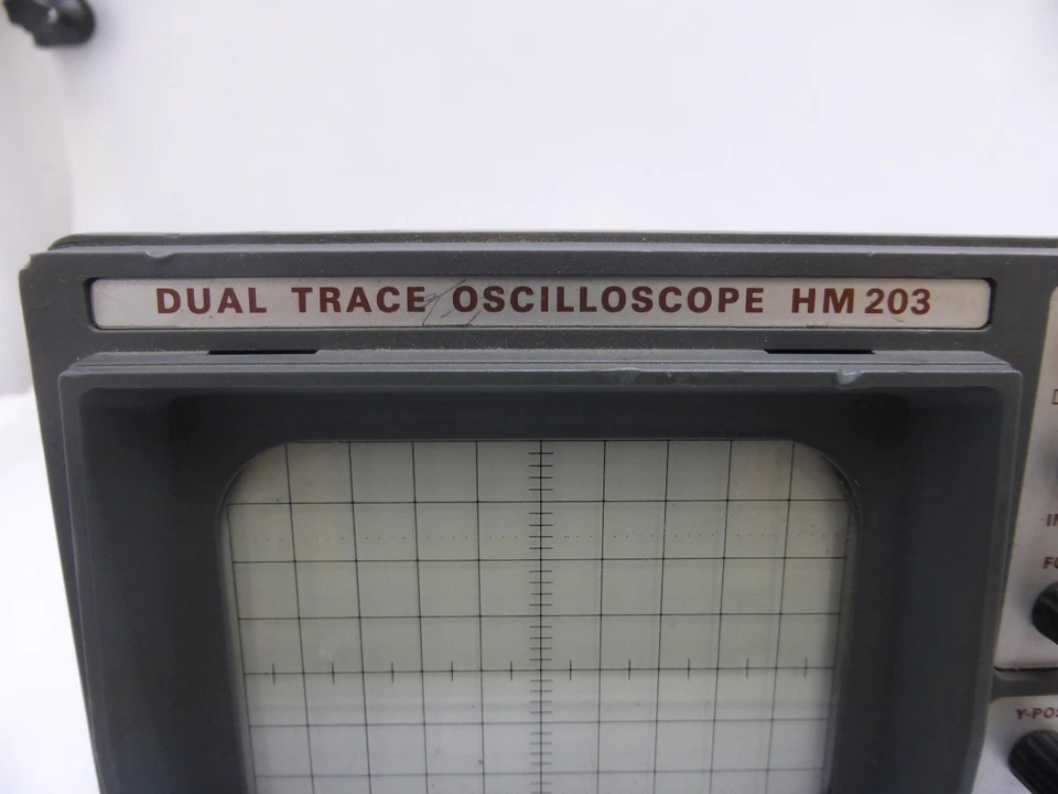 HAMEG DUAL TRACE OSCILLOSCOPE HM 203 - Bild 2 von 4