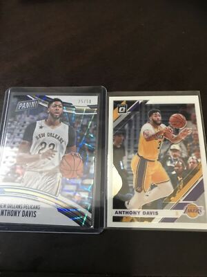 Panini Day Anthony Davis Base SSP Lakers Pels /50 Plus Optic Lakers Base