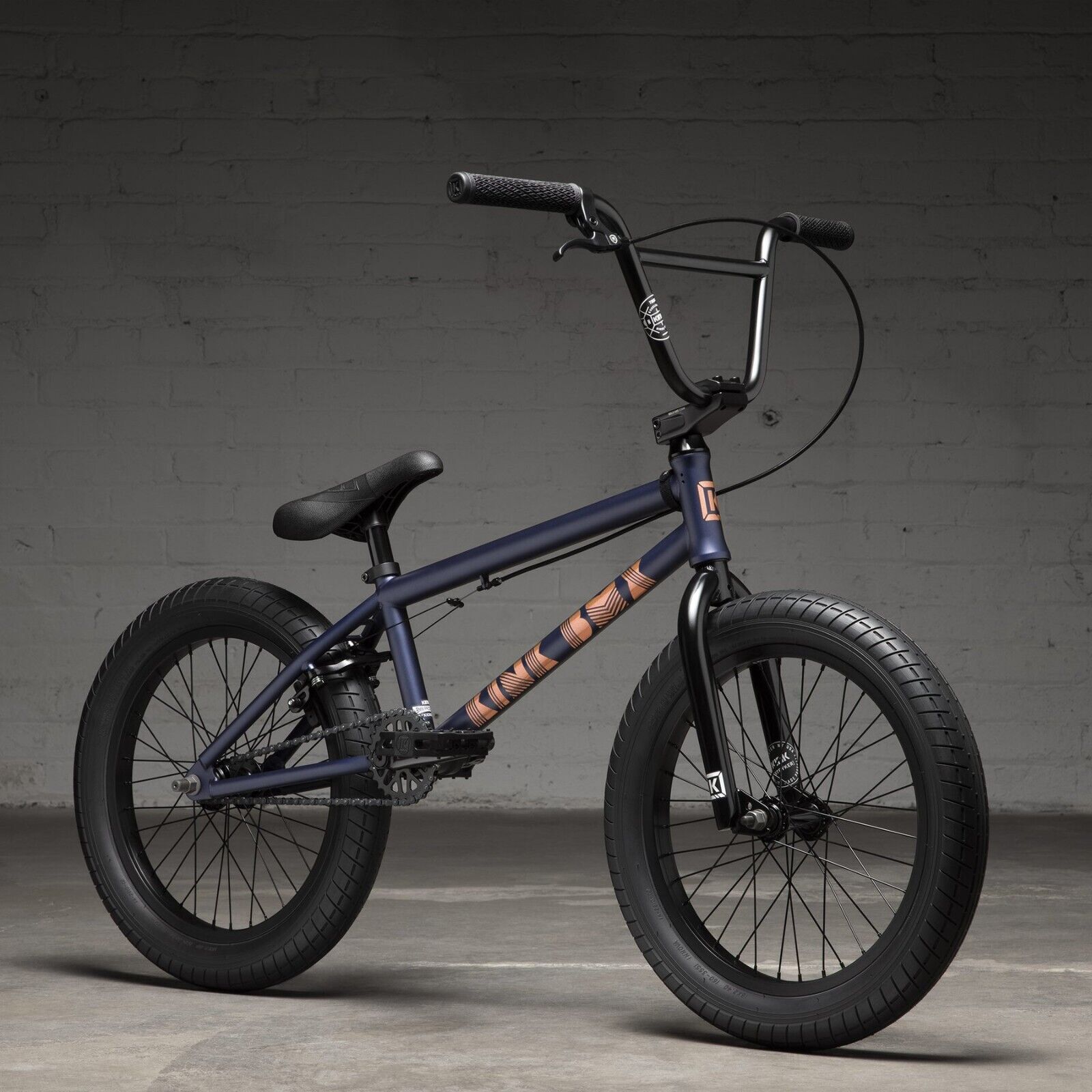 2022 KINK BMX KICKER 18" BICYCLE MIDNIGHT BLUE (For riders between 4'3"-4'10")