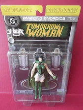 DC DIRECT "TOMORROW WOMAN" 6.5"IN ACTION FIGURE AMAZING ANDROIDS JLA