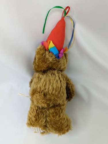 First Main Happy Birthday Bear Plush 7 Inch Huggums Stuffed Animal Toy - Picture 4 of 6