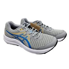 NEW ASICS Kid's CONTEND 7 GS Running Shoes 1014A192-023 Size 3 Sheet Rock/Blue