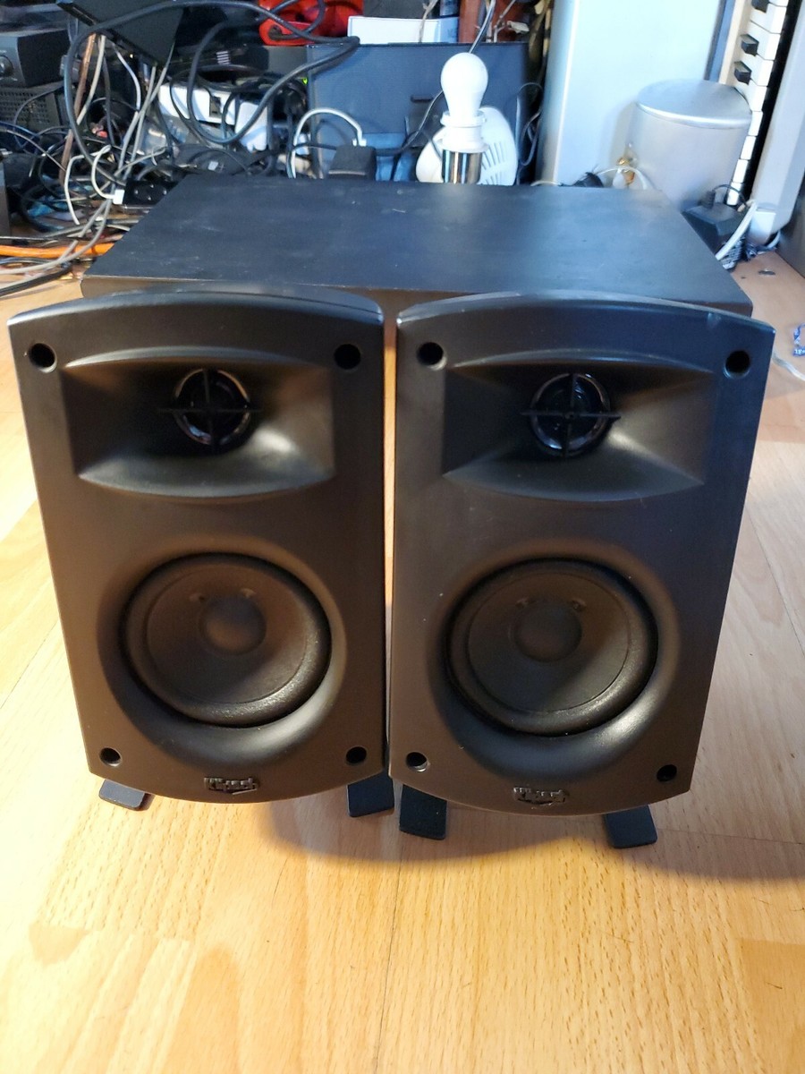 Klipsch ProMedia Satellite Speaker Pair NO Cables