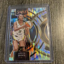 2024 Panini Select WNBA - Premier Level Flash Prizm #181 Jaelyn Brown (RC)
