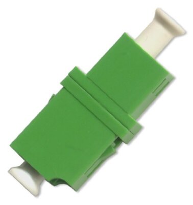 Fiber Optic Adapter LC-LC Singlemode Simplex APC