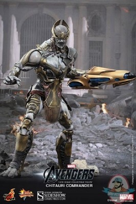 chikatoys　チカトイズ　threea　hottoys　1/6　フィギュア Marvel 1/6 Movie Masterpiece Chitauri Commander Figure Hot Toys | eBay