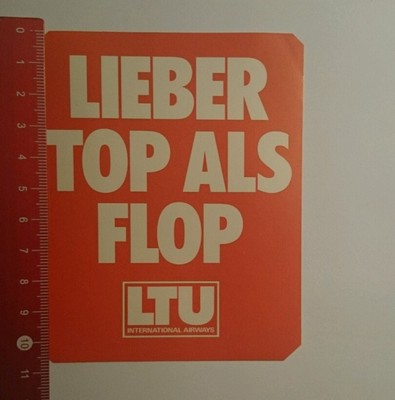 Decal/Decal: better top than flop LTU International Airways (28091681)