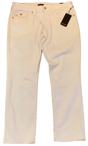 NWT True Religion TR93421-D1MS1 White/Gold/Bling Women display picture 1