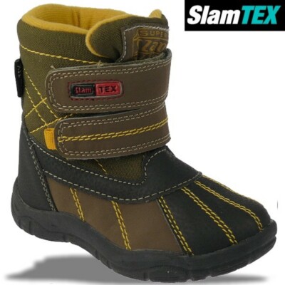 INDIGO kuschelige gefütterte Stiefel mit Slam-Tex Gr.21-28 *15536