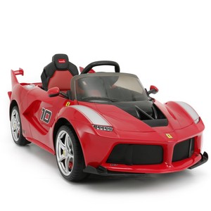 Rastar 12V Red Ferrari LaFerrari Rechargeable Kids Electric Ride On Car w/ RC