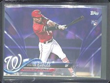 2018 Topps Toys R Us Purple Rookie #166 Victor Robles 