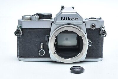 Nikon FM 35mm SLR Film Camera Chrome Body 2610949 *AS IS Nikon FM 35mm SLR Film Camera Chrome Body 2610949 *AS IS