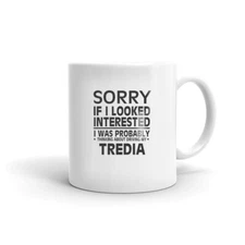 Thinking About Driving My Tredia Tea Coffee Ceramic Mug Office Work Cup 