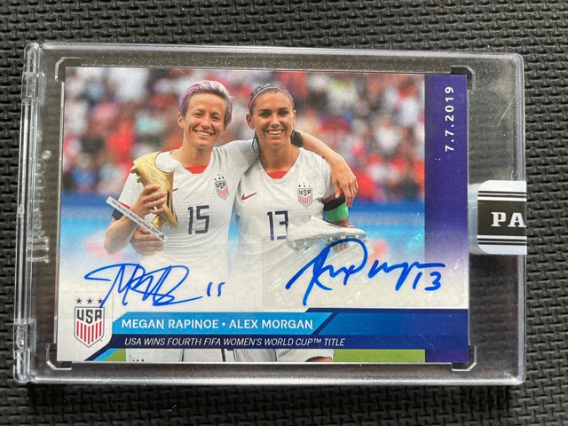 2019 Panini Instant Megan Rapinoe Alex Morgan World Cup France Autograph 12/15