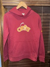 Nike NBA Youth L 14-16 Cleveland Cavs Maroon Pullover Hoodie