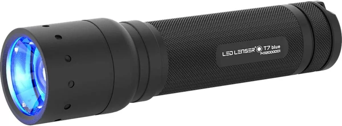 LEDLenser T7.2 Blue Tactical Police LED Flashlight Torch Gift Box NEW