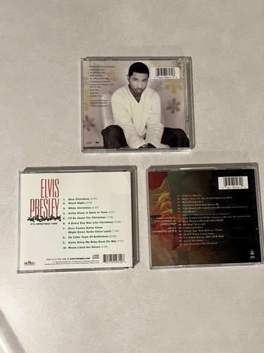 Christmas with Babyface Elvis Presley Celine Dion These Are Special Times CD Lot - Picture 2 of 6