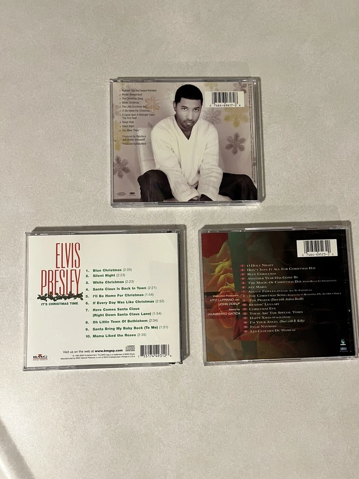Christmas with Babyface Elvis Presley Celine Dion These Are Special Times CD Lot Foto 2 de 4