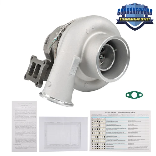 HT60 Turbocharger Turbo Set Holset 3537074 3804502 for Cummins M11 N14 T6 Flan - Picture 1 of 5