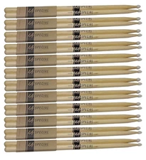 12 PACK Promark LA Special 5B Nylon Tip Drumstick, LA5BN-12