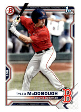 2021 Bowman Draft #BD-3 Tyler McDonough RED SOX