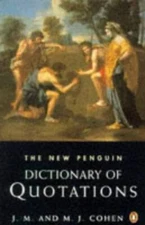 Dictionary of Quotations, The New Penguin (Reference) - Paperback - VERY GOOD