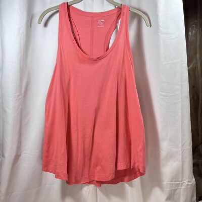 Apple Guava Scoop Neck Sling Tank Orange Tangerine Sz Small