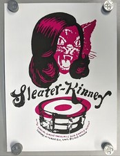 Póster Sleater-Kinney with The Quails First Ave 2002 25 x 19 serigrafía