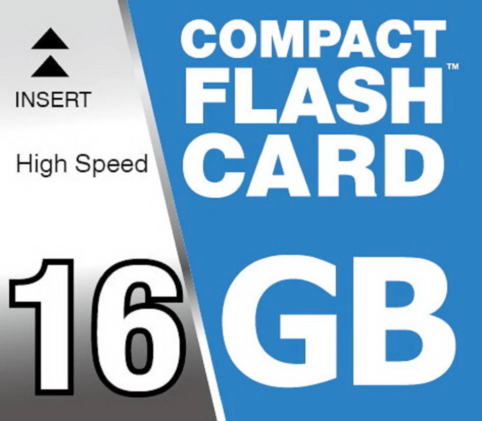 16 GB CF High Speed 150x 16GB Compact Flash Karte CF Nikon Digital D100 D200 - Bild 2 von 2