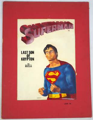 Superman The Last Son of Krypton Paperback Book COVER