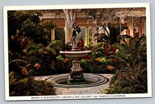 Henry E Huntington Library And Art Gallery San Marino California c1960 Postcard