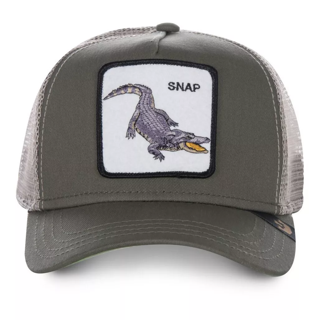 NEW Goorin Animal Farm Trucker Baseball Alligator Hat Snap At Ya