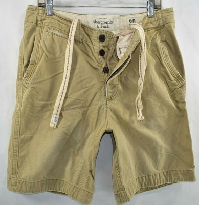 khaki drawstring shorts mens