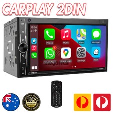 Car Stereo Bluetooth Radio Audio 2 DIN RDS AM FM MP3 Player USB SD AUX In-dash