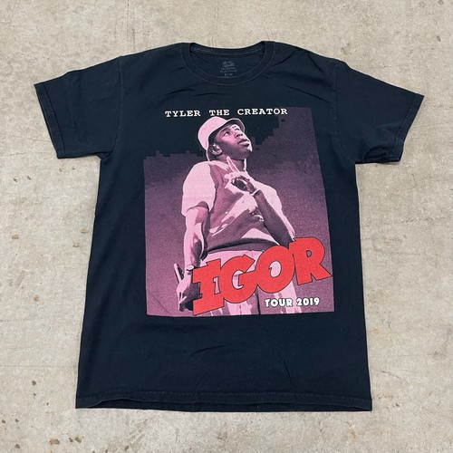 Camiseta Tyler The Creator Igor Tour Concierto Rap Odd Future Negra Talla Pequeña