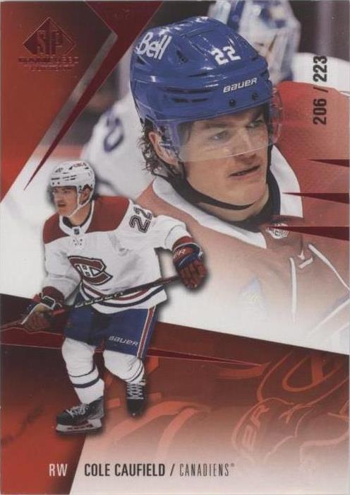 2023-24 Upper Deck SP Game Used - Cole Caufield #104 - 1 of 1