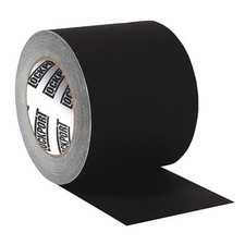Lockport Black Gaffers Tape 4 inch x 30 Yards - Pro Black Gaff Tape - No Residue