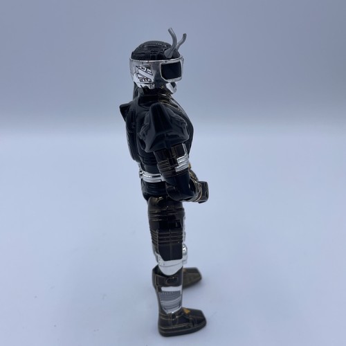 Vintage Bandai 1996 Beetleborg - Shadow Borg schwarz silber 6 Zoll Actionfigur - Bild 2 von 13