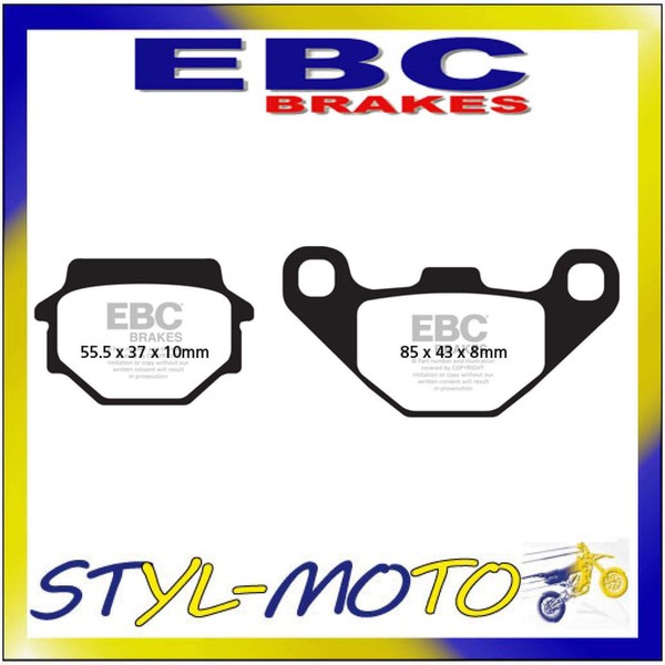 FA067HH BeläGe Sinter Vorne Ebc Kawasaki Gpz 305 1983-1996-image