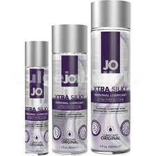 System JO Xtra Silky Ultra Thin Silicone Based Lube Lubricant - Choose Size