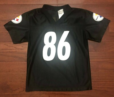 black and white steelers jersey