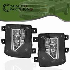 Driving Bumper Lights LED Fog Lights for 2016 2017 2018 Chevy Silverado 1500